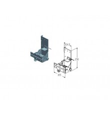 Alutech RBI-40.120DL кронштейн роликовый нижний левый